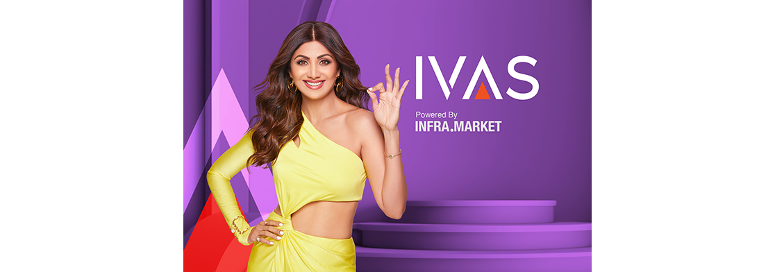 Infra.Market announces Shilpa Shetty as brand ambassador for IVAS