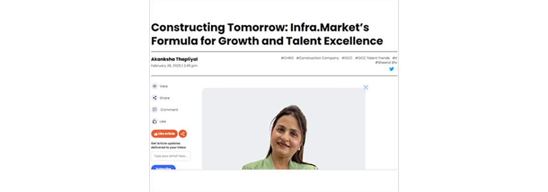 Constructing Tomorrow: Infra.Market’s Formula for Growth and Talent Excellence