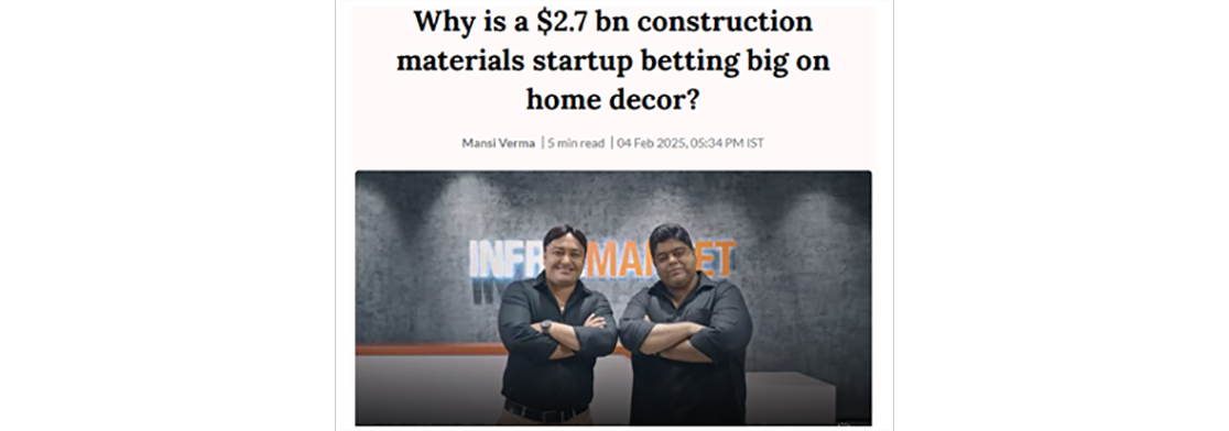 Why is a $2.7 bn construction materials startup betting big on home decor? 